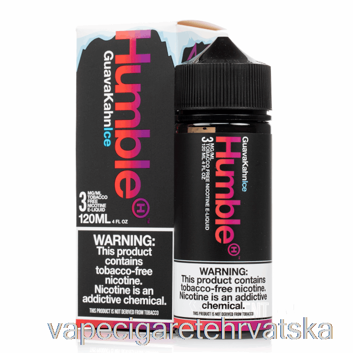 Vape Cigarete Ice Guava Kahn - Humble Juice Co - 120 Ml 0 Mg